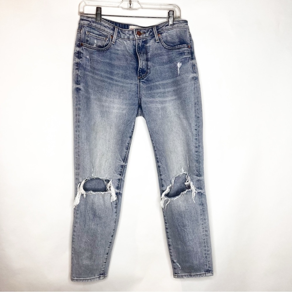 Driftwood | Distressed Straight Jeans